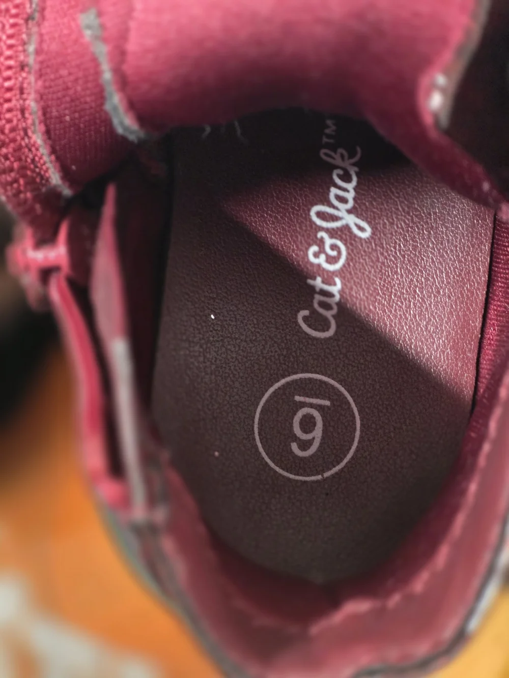 Cat & Jack stylish burgundy